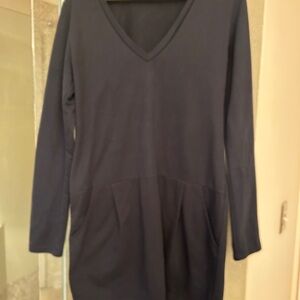 Threads 4 Thought Black V-Neck Dress